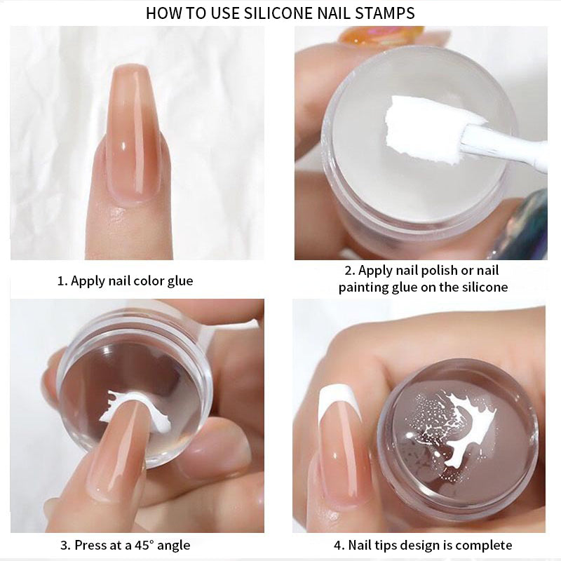 Nail Art Silicone Transfer Stamp - Image 6