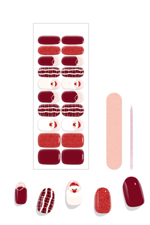 Santa Claus Nail Wraps