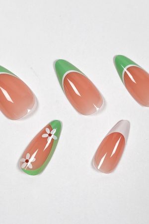 Cherry Blossoms Press on Nails
