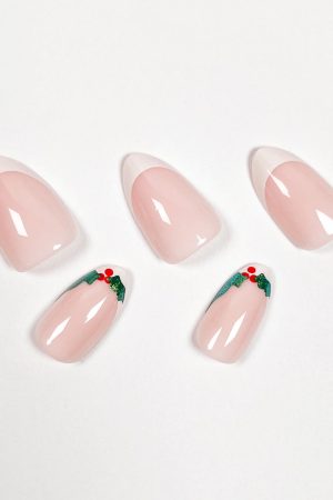 Christmas French Press on Nails