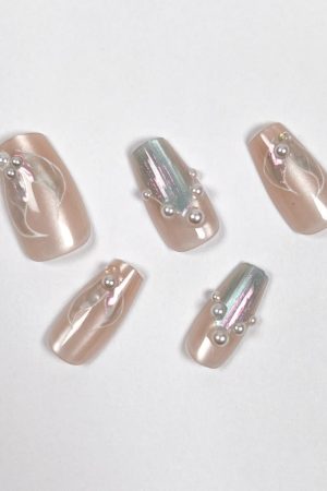 Aurora Tail Press on Nails