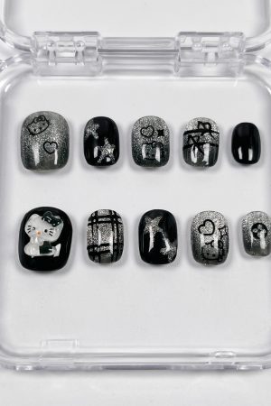 Mystic Kitty Press on Nails