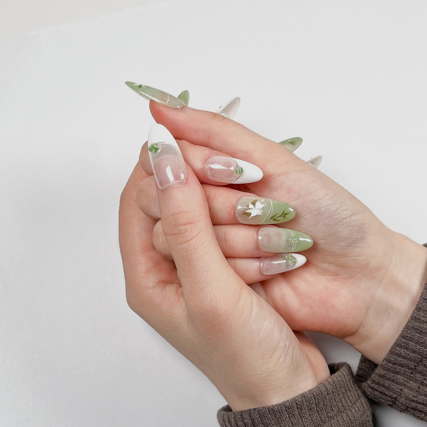 Springtime Blossom Press on Nails - Image 7