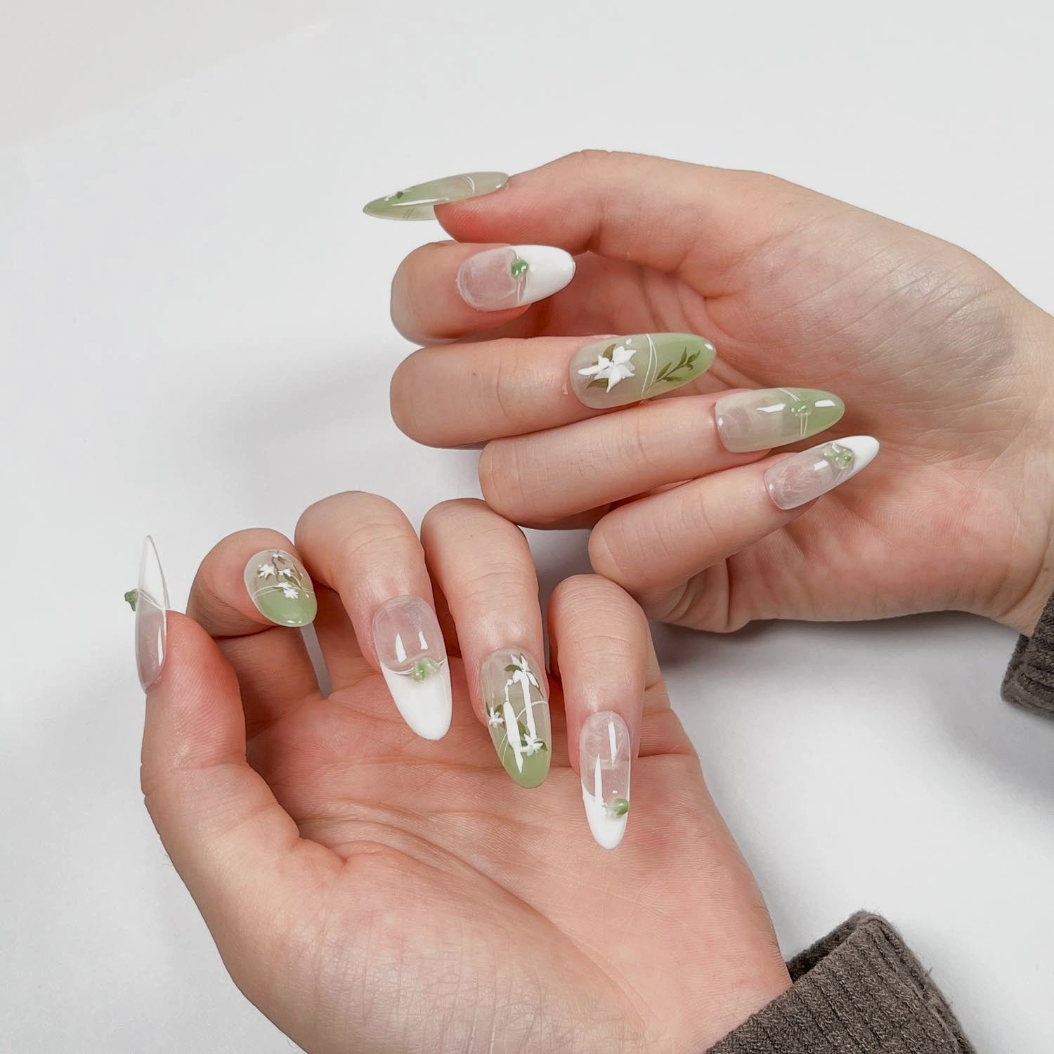 Springtime Blossom Press on Nails - Image 8