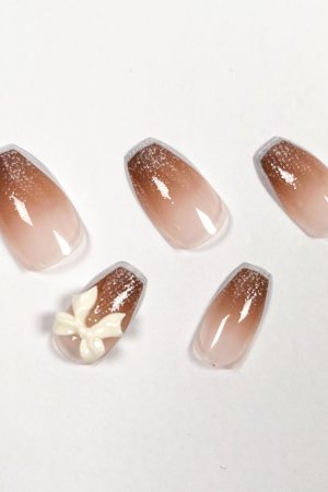 Apricot Dream Press on Nails