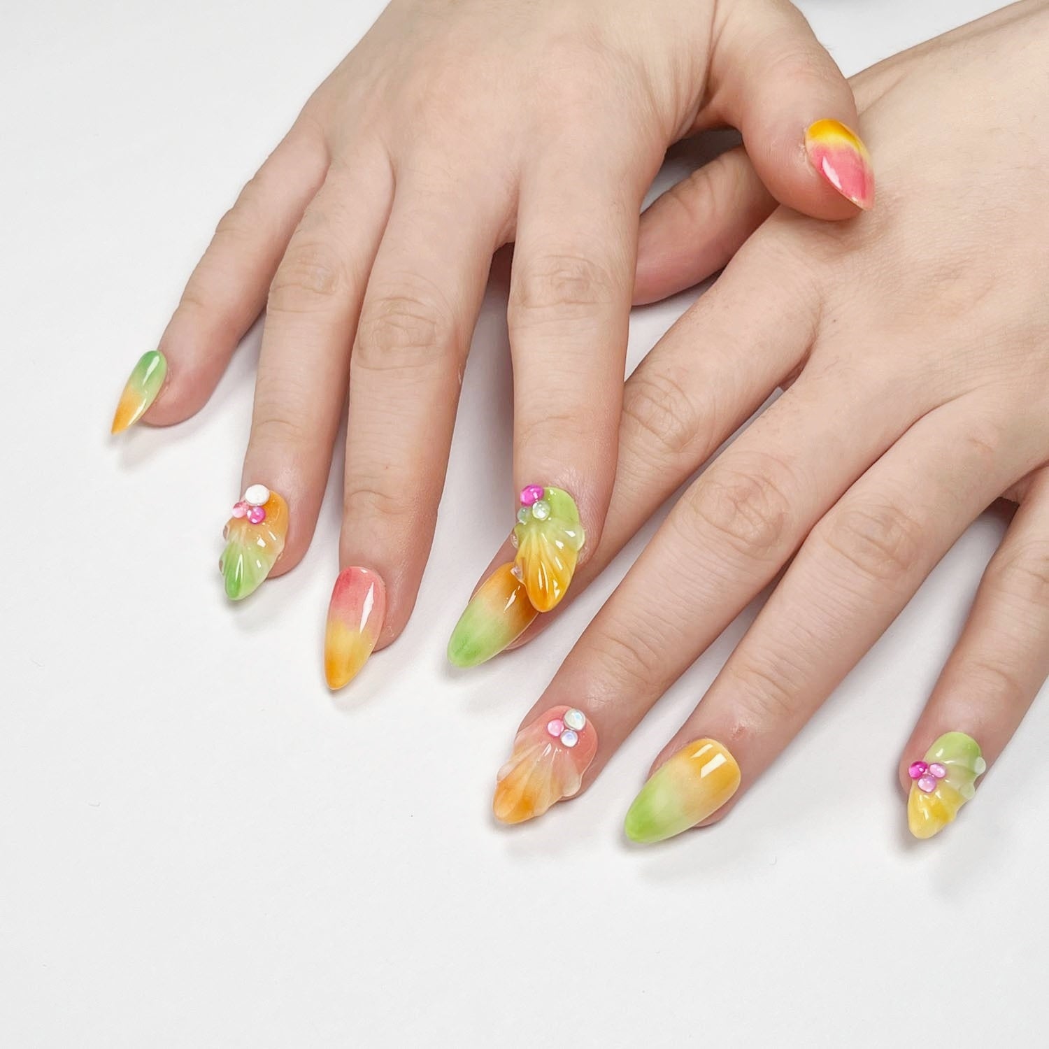 Tropical Fruits Press on Nails - Image 7