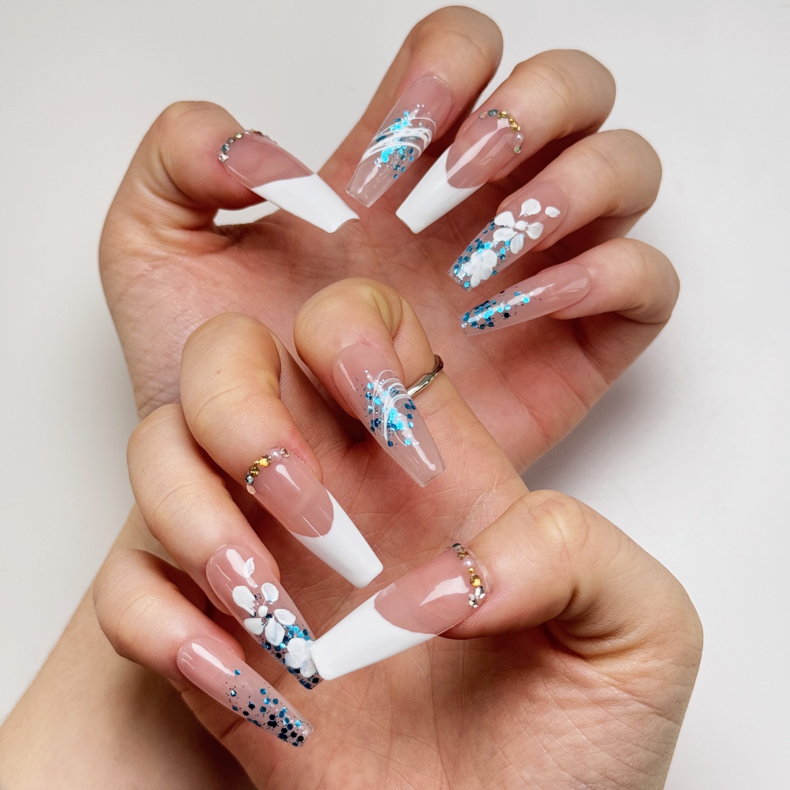 Petal Rain French Press on Nails - Image 4