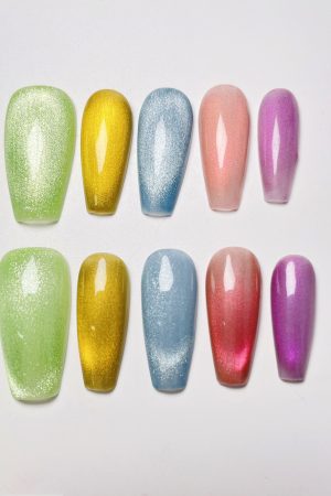 Colorful Candy Press on Nails