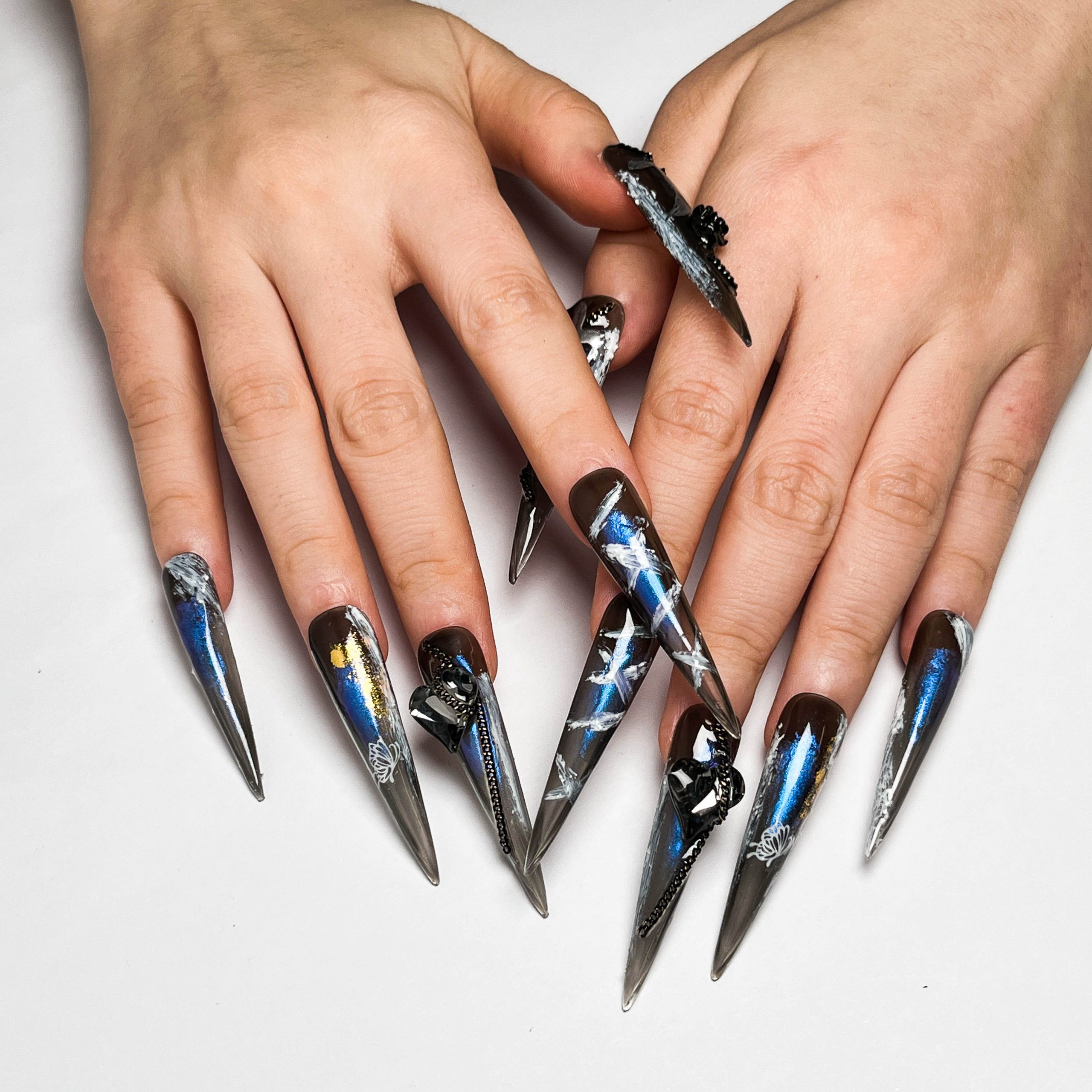 Deep Sea Cage Press on Nails - Image 5