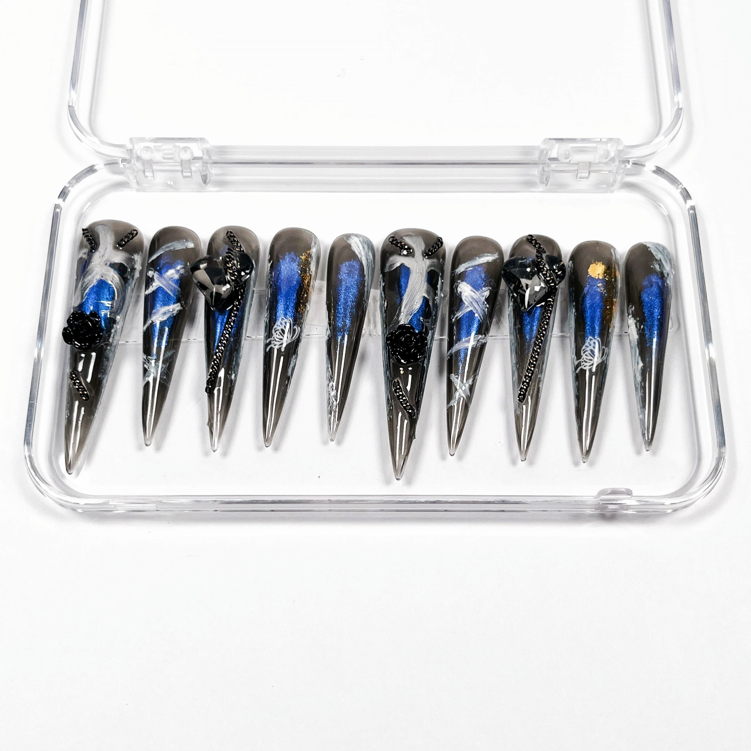 Deep Sea Cage Press on Nails