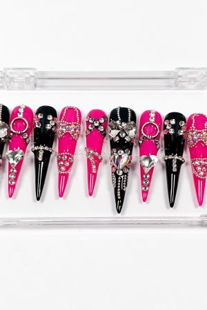 Sweet Cool Party Press on Nails