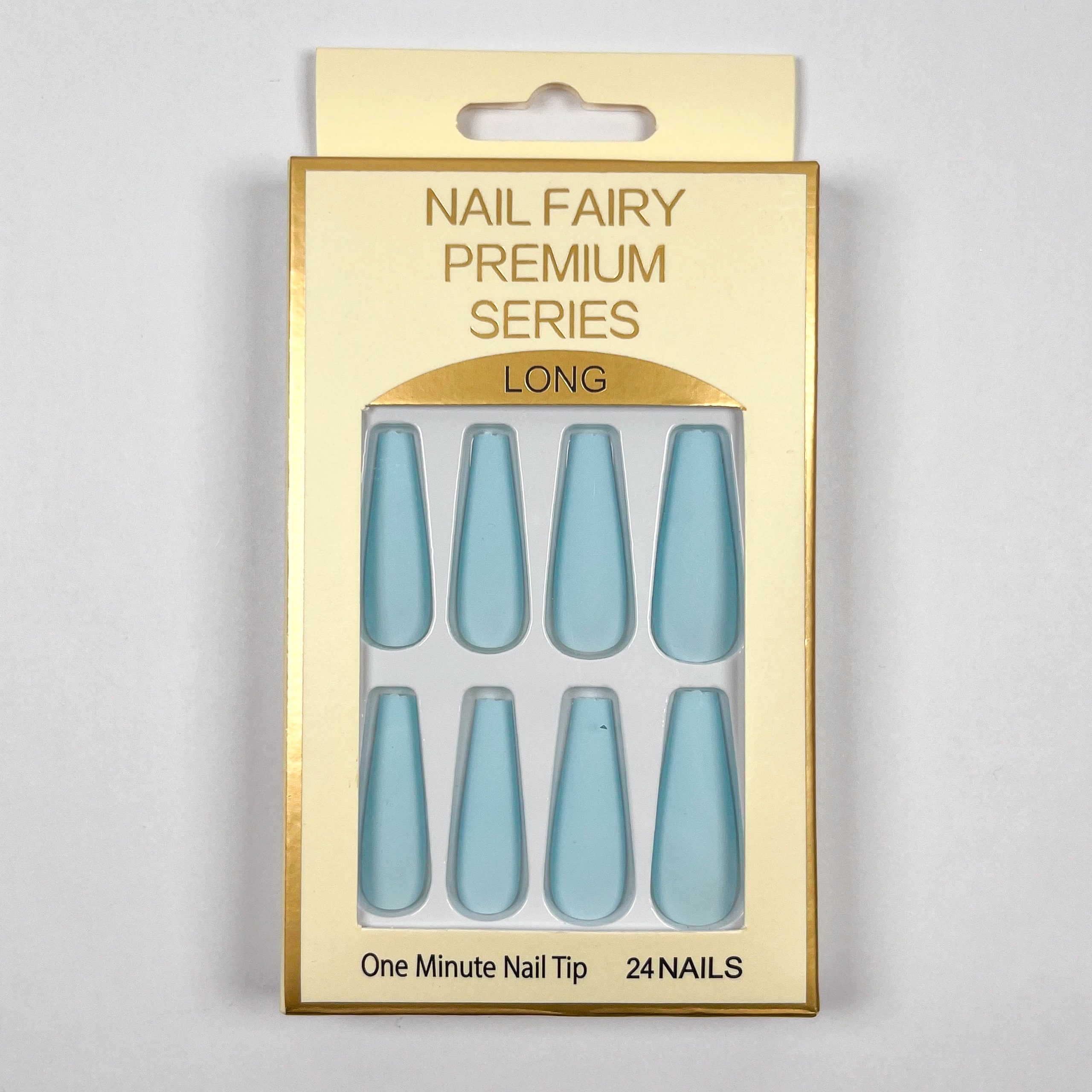 Light Blue Press-on Nails - Image 3