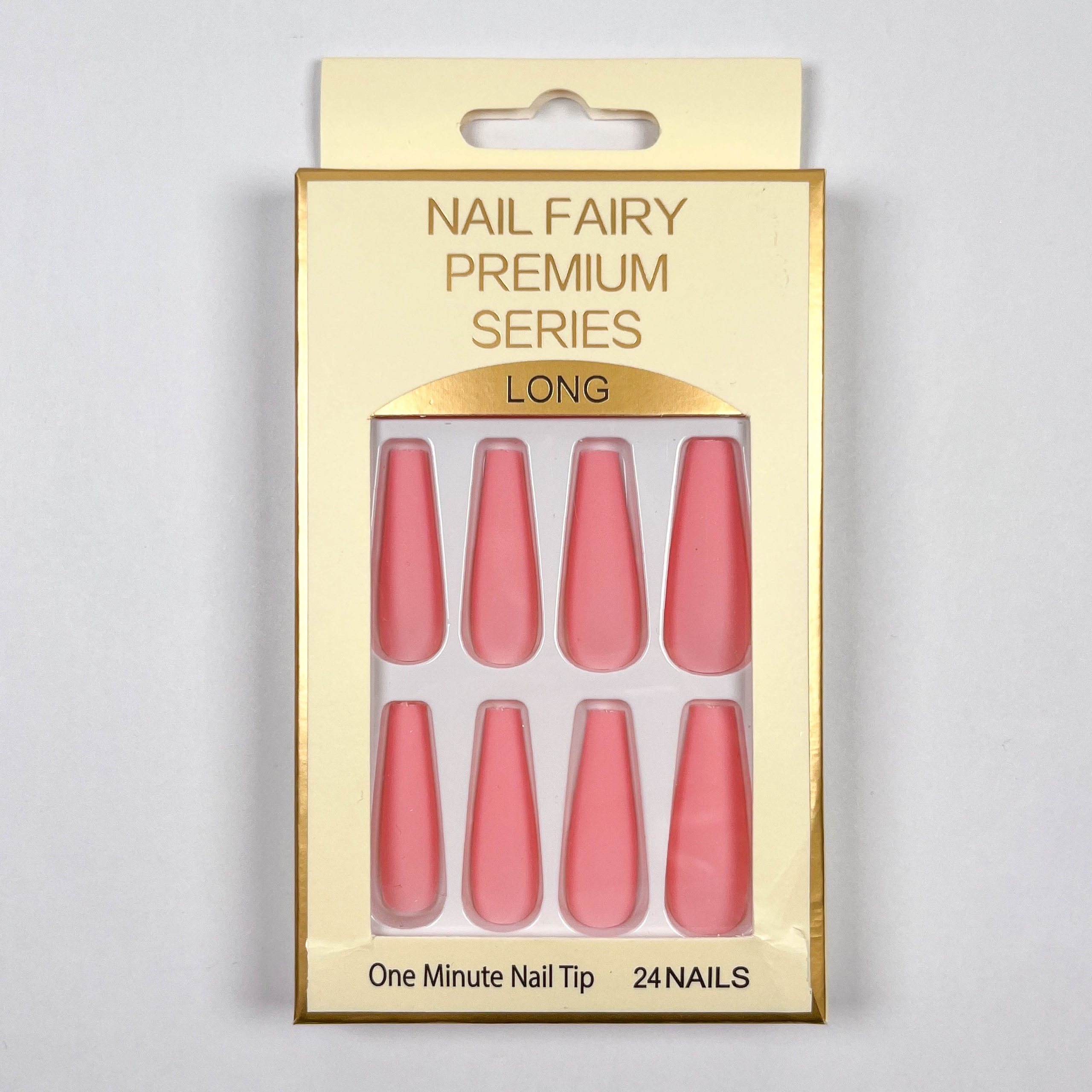 Bright Pink Press-on Nails - Image 3
