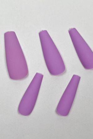 Pure Purple Press-on Nails