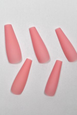 Bright Pink Press-on Nails