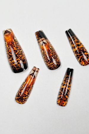Beast Leopard Press-on Nails