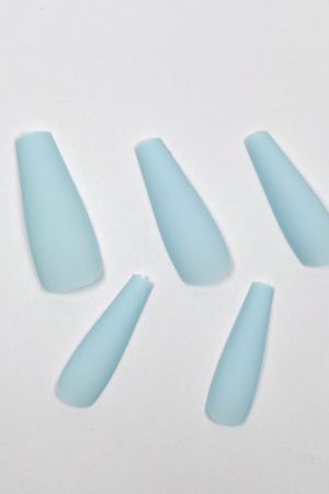 Light Blue Press-on Nails