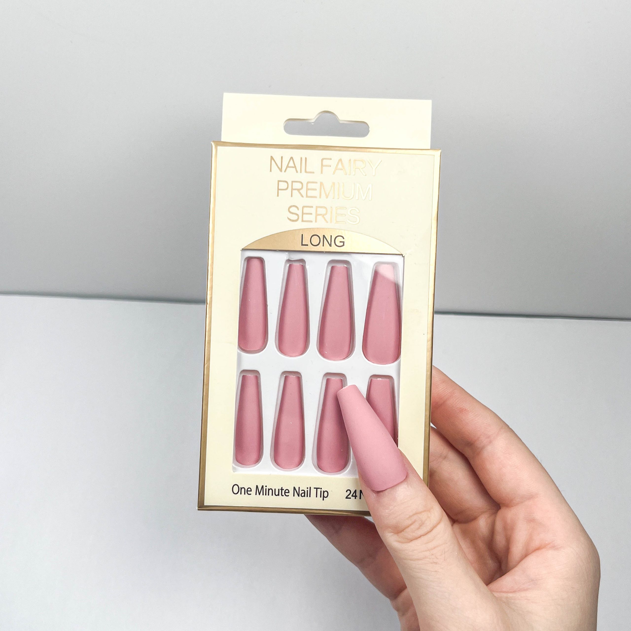 Fog Pink Press-on Nails - Image 5