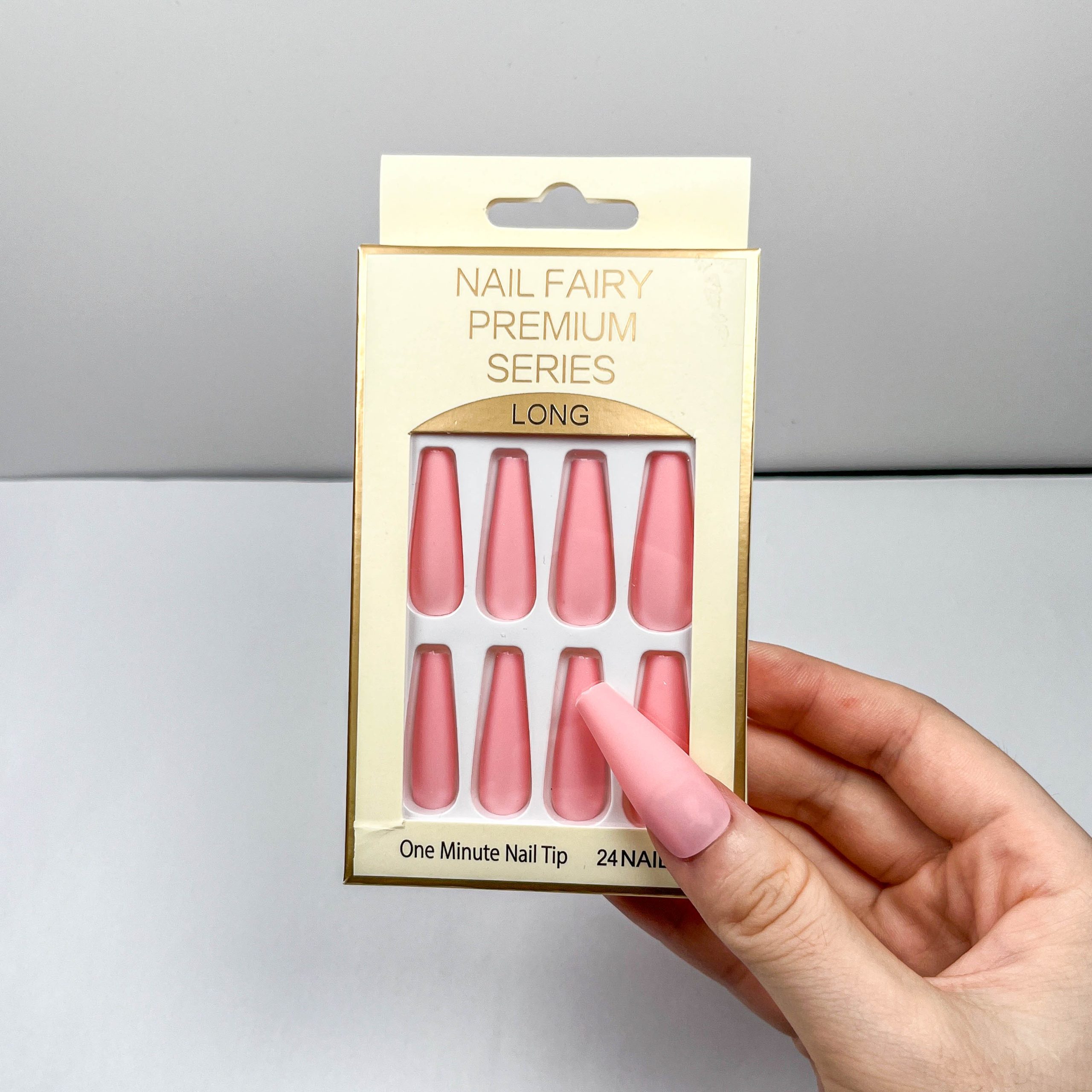 Bright Pink Press-on Nails - Image 5