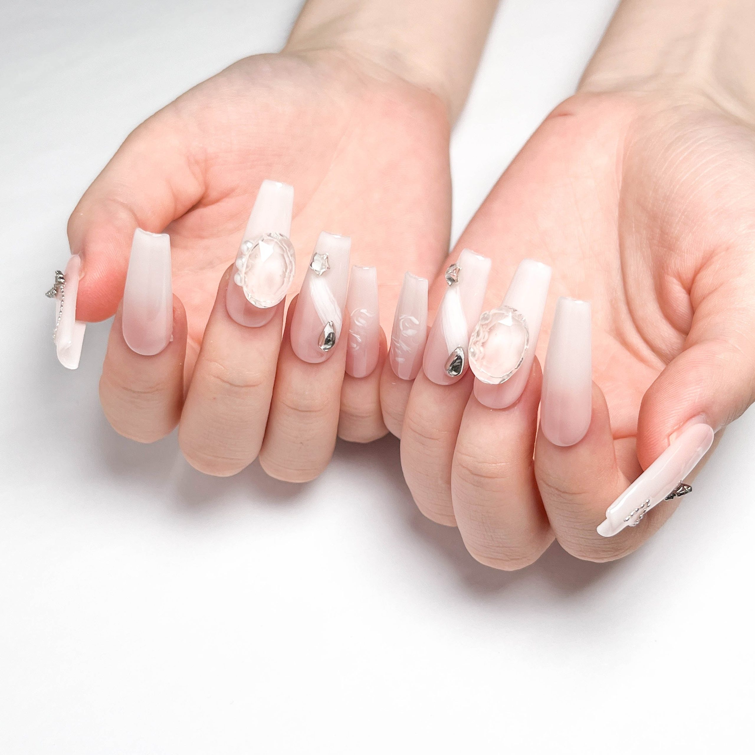 Rose Butterfly Press on Nails - Image 2