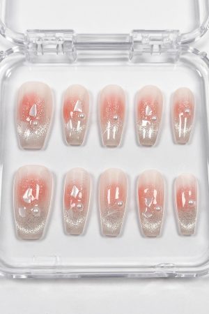Pearl Blush Press on Nails
