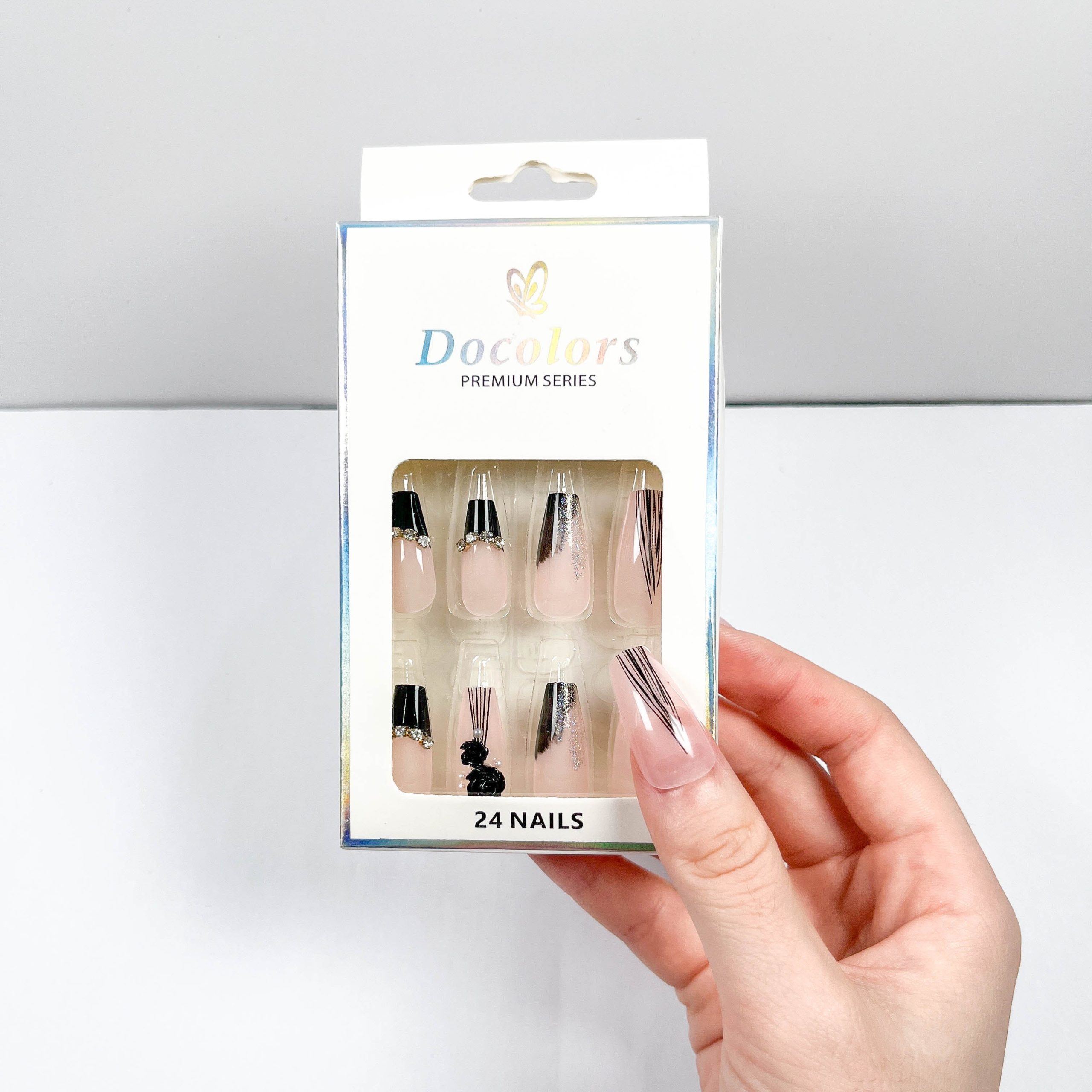 French Ink Variations Press-on Nails - Image 5