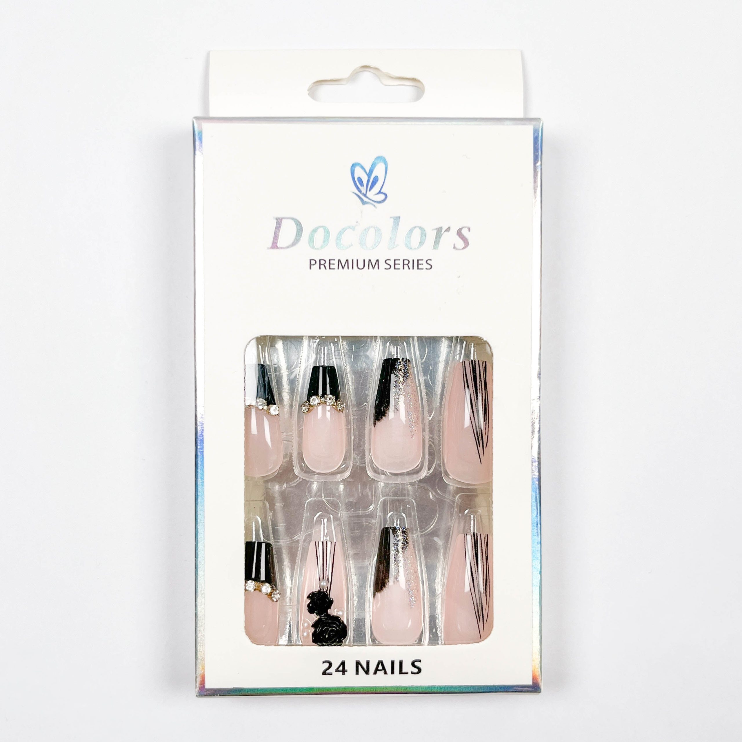 French Ink Variations Press-on Nails - Image 4