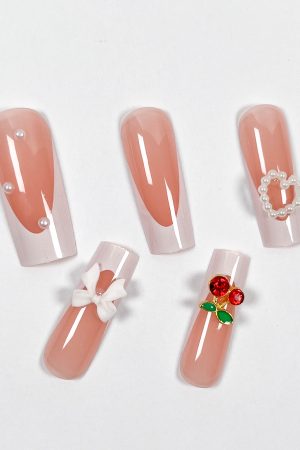 French Romantic Dinner Press-on Nails