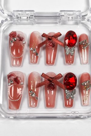 Rose Manor Press on Nails
