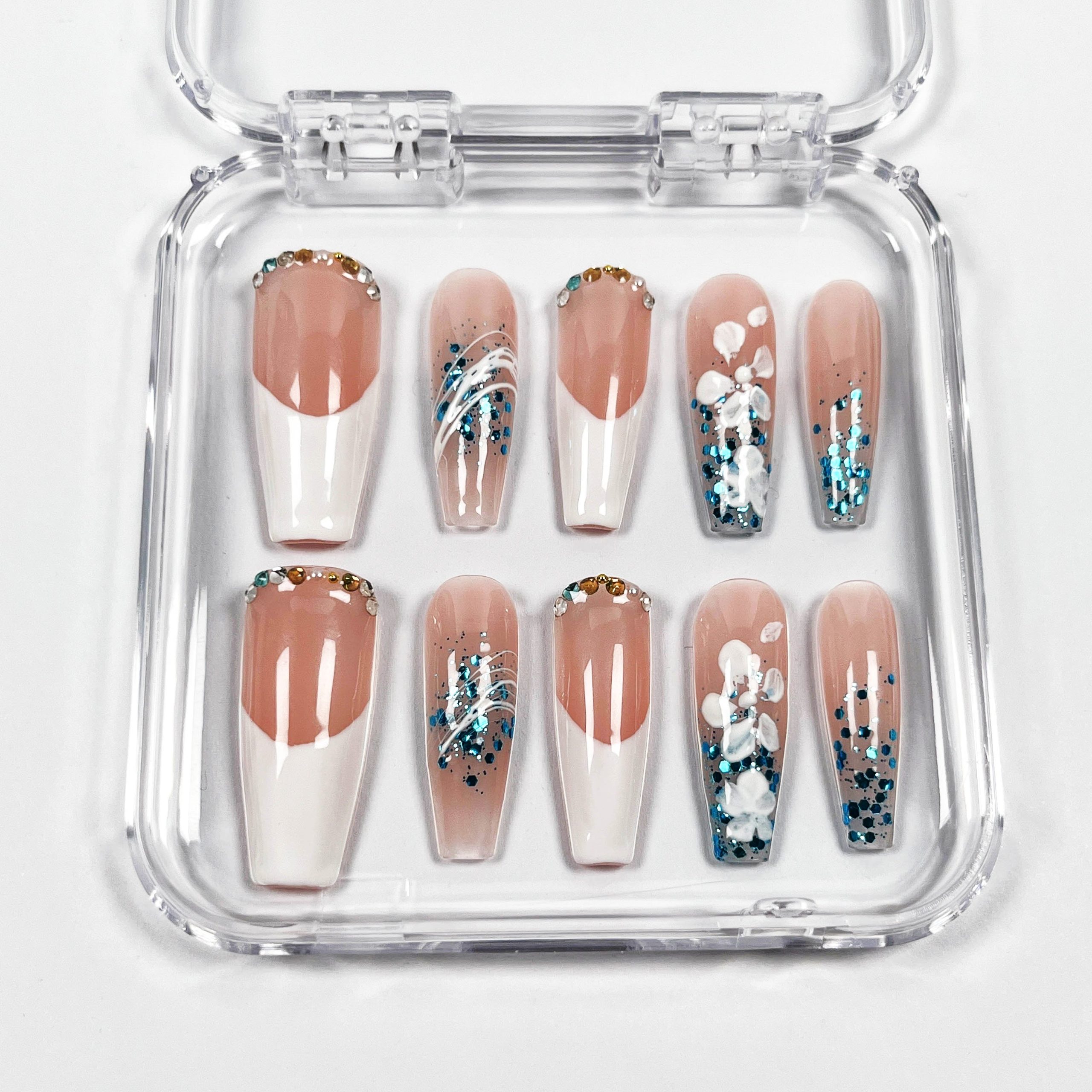 Petal Rain French Press on Nails - Image 7