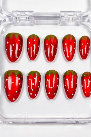 Strawberry Candy Press on Nails