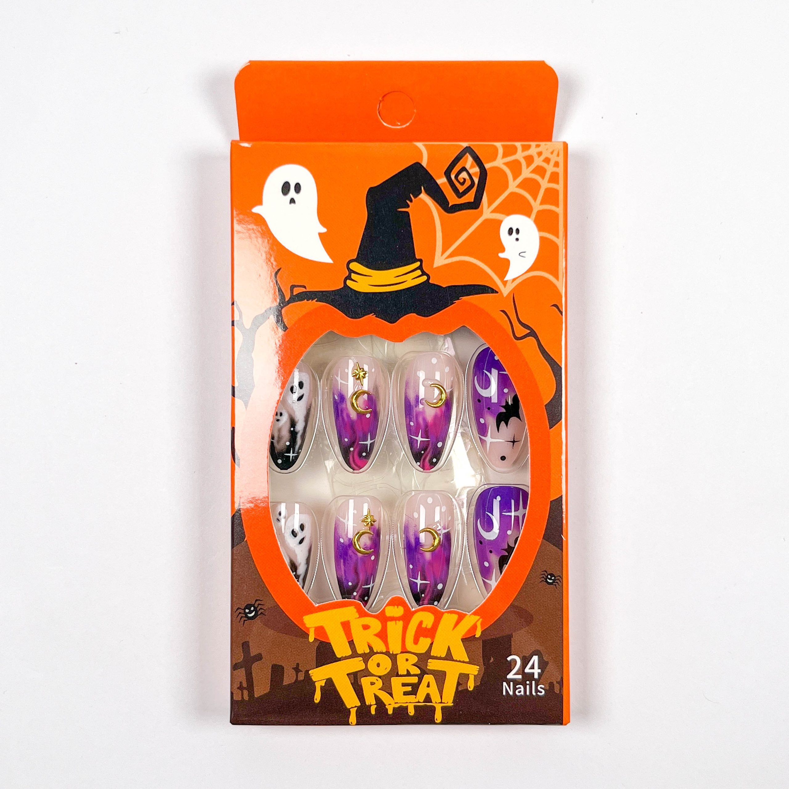Purple Halloween Night Press-on Nails - Image 2