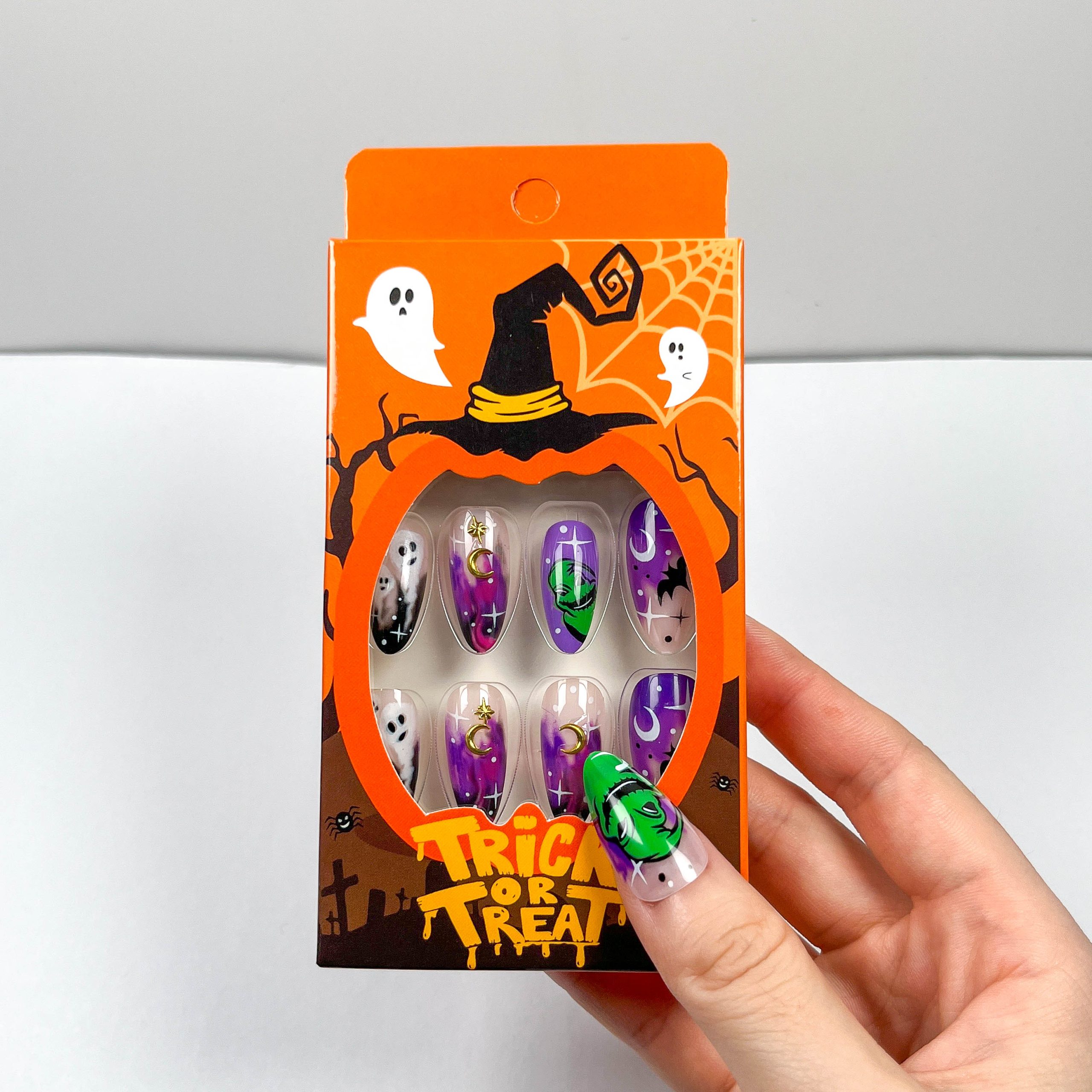 Purple Halloween Night Press-on Nails - Image 5