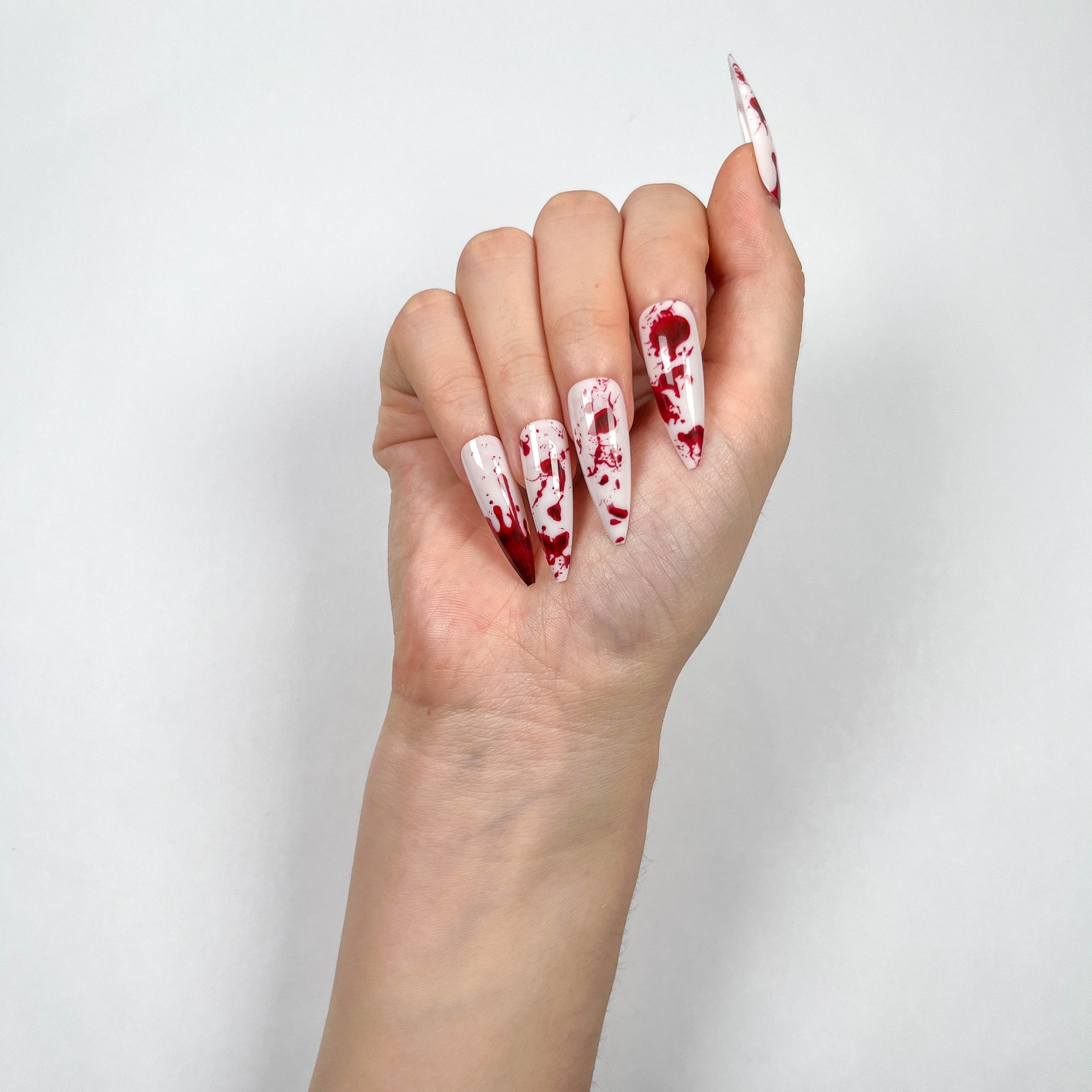 Horrible Blood Drop Press-on Nails - Image 4