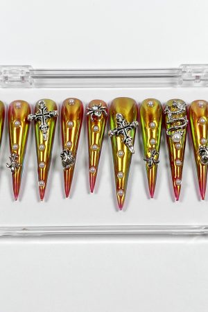 Judgment Cross Press on Nails