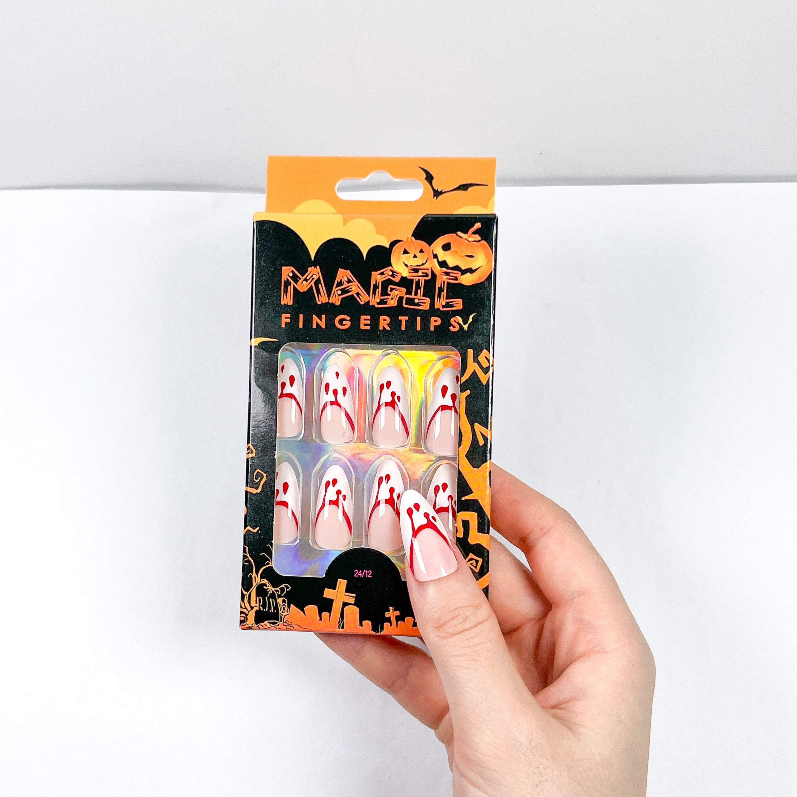 Blood Drop French Press-on Nails - Image 5