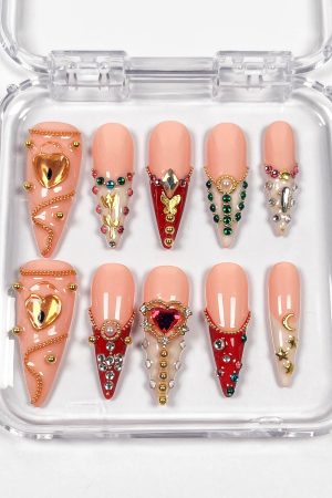 Starry Dusk Press on Nails