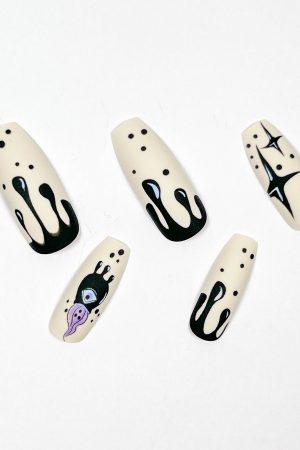 Bones Night Press-on Nails