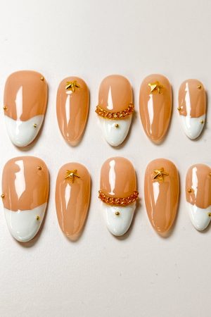 Butter Almond Press on Nails