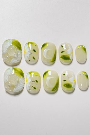 Verdant Meadow Bliss Press on Nails
