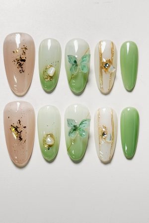 Forest Fairy Press on Nails