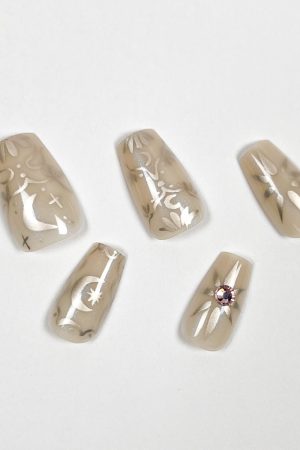 Abstract Ritual Press-On Nails